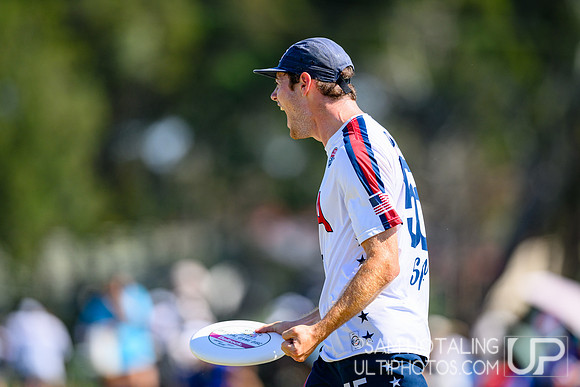 Pool play during World Ultimate Championships at Runaway Bay Precinct