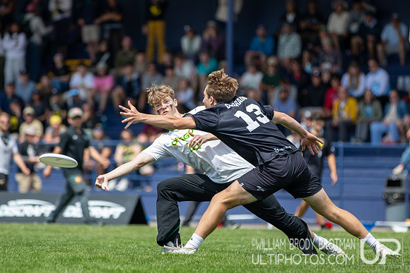 Day 3 of the USA Ultimate D-I College Championships