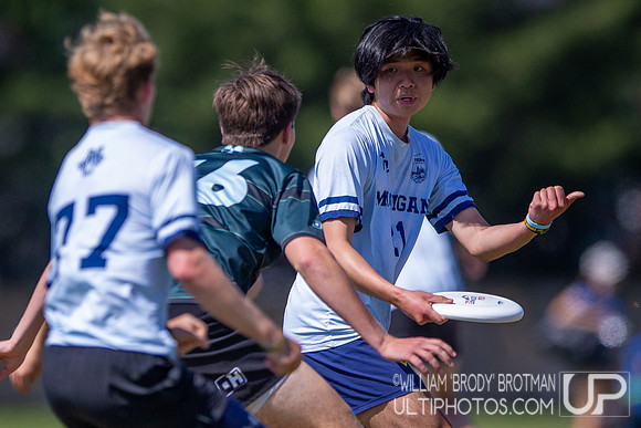 Day 2 of the USA Ultimate D-I College Championships