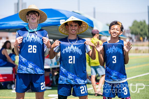 Pool play at 2024 USAU Youth Club Championship