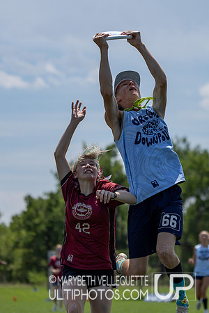Monday action at the USA Ultimate Youth Club Championships. U-20