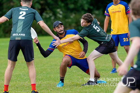 Colombia v Ireland U20 Open Placement Game - WJUC Friday