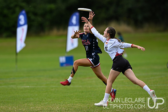 USA vs Germany U20 Women's - WJUC Monday Round 3