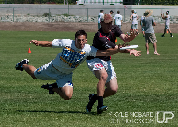 Saturday open action from NorCal D-I Sectionals 2012