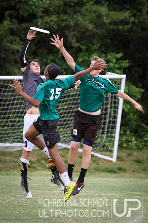 USA Ultimate Southern High School Regional Championships 2014 - Saturday