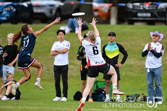 USA vs Germany U20 Women's - WJUC Monday Round 3