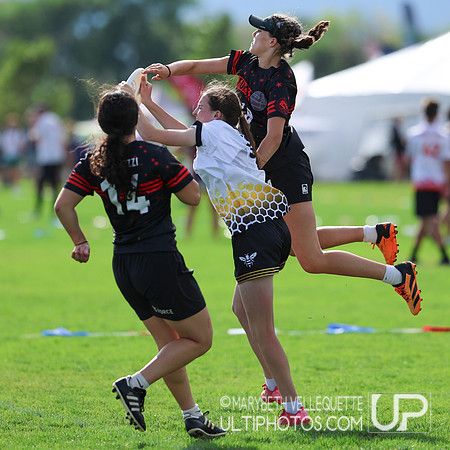 Saturday action at the USA Ultimate Youth Club Championships in
