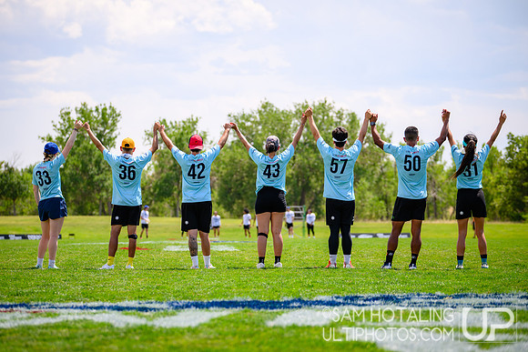 Mixed pool play during International Club Championships at Aurora Sports Park