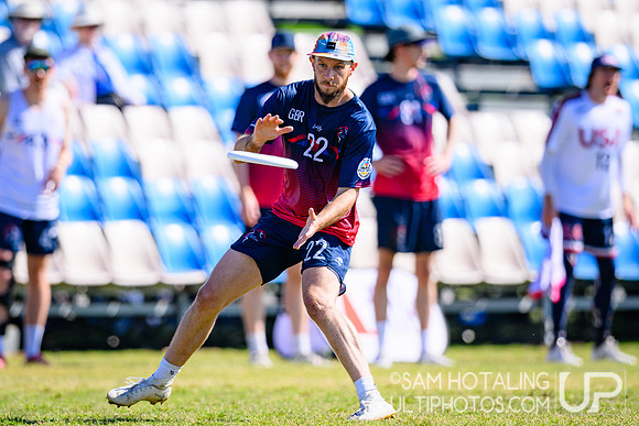 Men’s pool play during World Ultimate Championships at Runaway Bay Sports Precinct