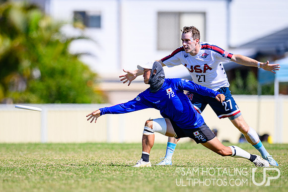 Mixed pool play during World Ultimate Championships at Runaway Bay Sports Precinct