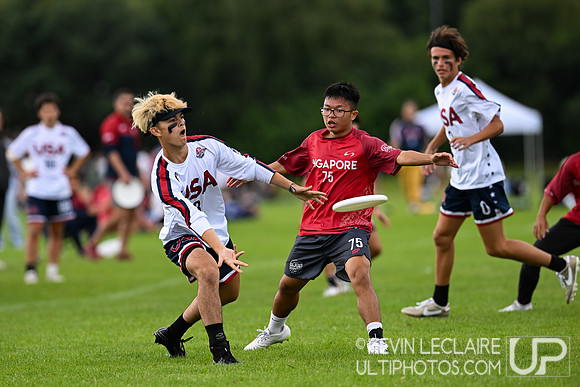 USA vs Singapore U20 Open - WJUC Monday Round 4