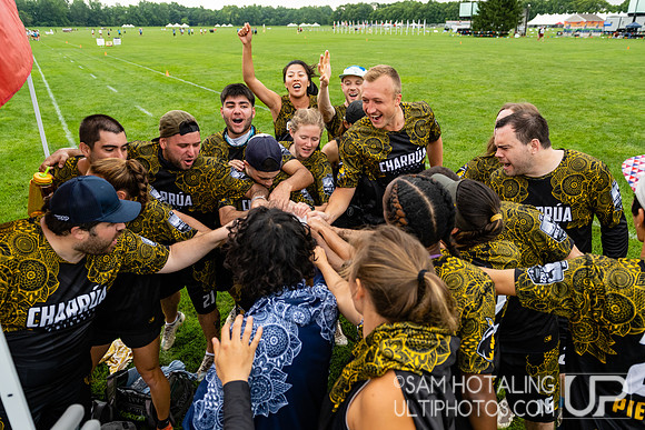 Charrúa vs Eintracht Frankfurt in pool play at World Ultimate Club Championships