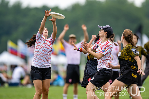 Charrúa vs Eintracht Frankfurt in pool play at World Ultimate Club Championships