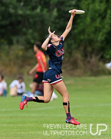 USA vs France U20 Women's - WJUC Thursday Round 2