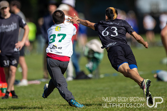Day 2 of the USA Ultimate D-I College Championships