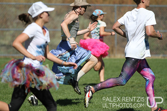 Semis Action at UltiFest 2014 held in Flagstaff, Arizona Oct 11-12