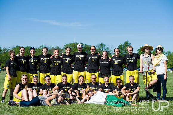 2014 USAU D-I College Champs Friday Round 1 Action