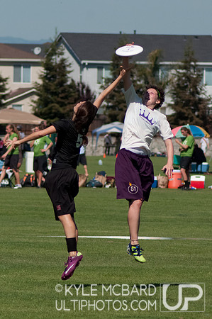 Sunday women's action from NorCal D-I Sectionals 2012