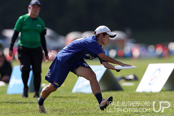 Fury and Swampybarg at the 2022 World Ultimate Club Championships