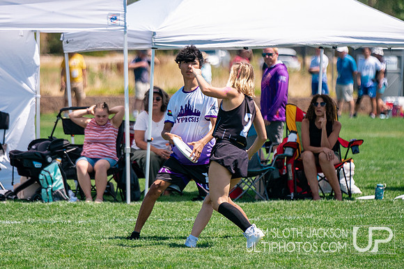 Pool play at 2024 USAU Youth Club Championship