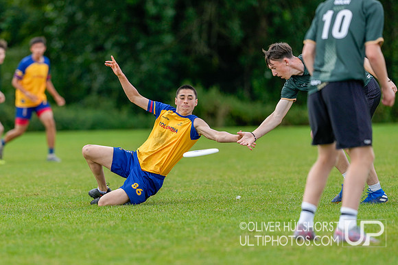 Colombia v Ireland U20 Open Placement Game - WJUC Friday