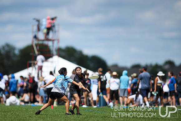 USA Ultimate YCC 2022 -- U17 Girls Finals Action