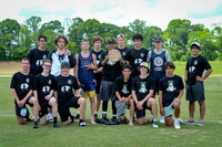 HB Woodlawn Boys Second Place Team Photo - VA HS States 2022 Sun