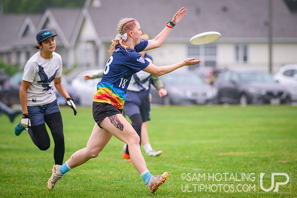 Round I pool play at USAU D-III College Championships