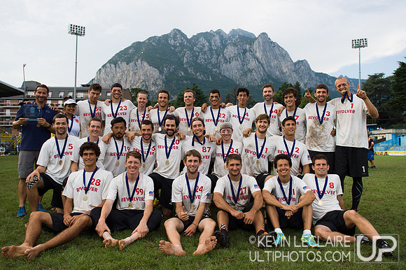Revolver Team Photo (Open Gold Medalists) - WUCC Saturday Awards