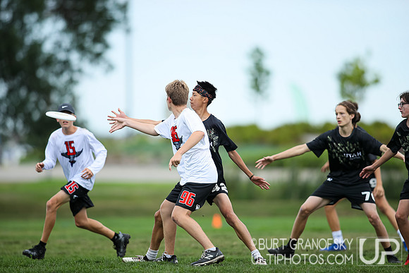 USA Ultimate YCC 2022 -- U17 Boys Sun Action