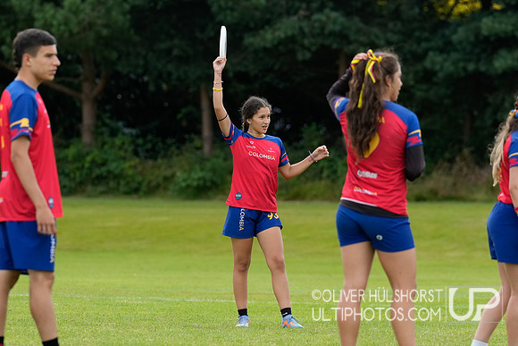 Colombia U20 Mixed v Italy U20 Mixed WJUC Thursday Round 4