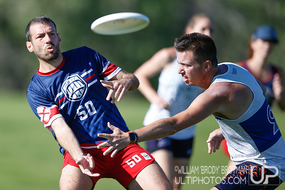 Day 2 of USA Ultimate Masters Championships.