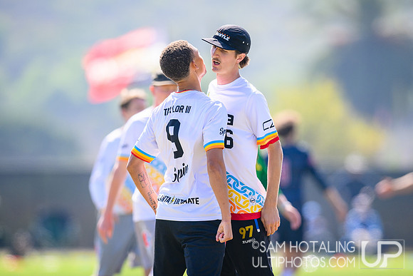 Chain Lightning vs Revolver in men’s quarterfinals during Club Championships at Surf Cup Sports Park