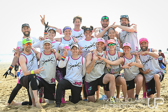 Running with Scissors Team Photo - 2025 Beach Championships