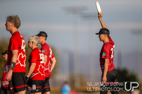 Day 2 of the WFDF 2024 World Masters Ultimate Championships