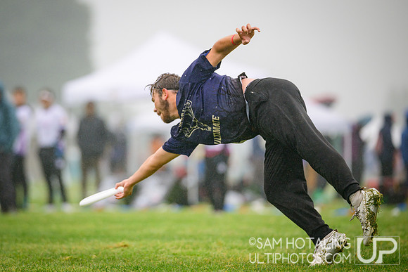 Round I pool play at USAU D-III College Championships