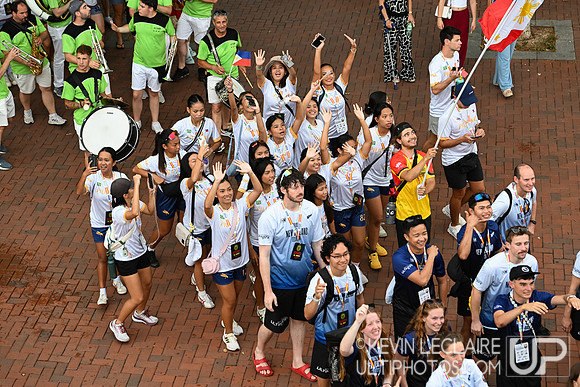 WU24 Saturday Parade and Opening Ceremony