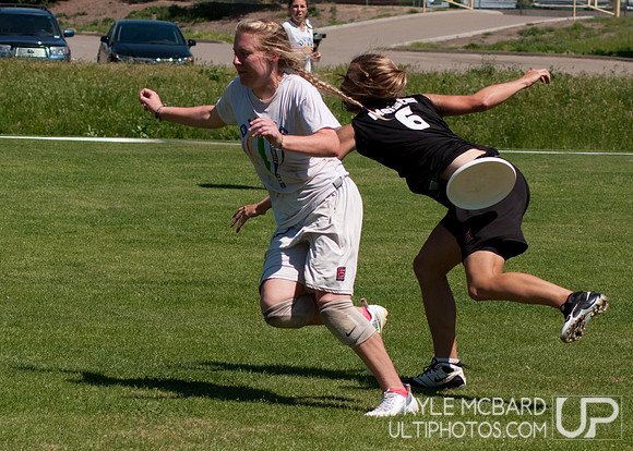 Sunday women's action from NorCal D-I Sectionals 2012