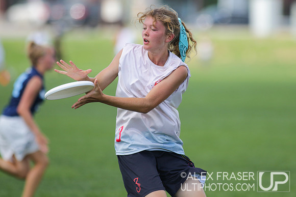 U16 Girls - Saturday - 2016 USAU Youth Club Championships