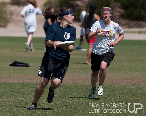 Sunday women's action from SW D-I Regionals 2012