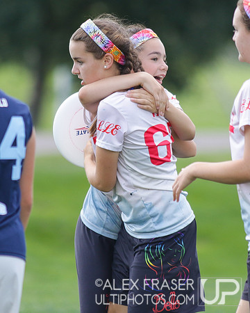 U16 Girls - Saturday - 2016 USAU Youth Club Championships
