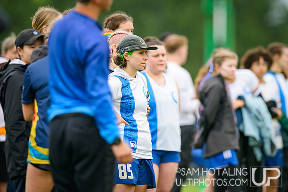 Round III pool play at USAU D-III College Championships