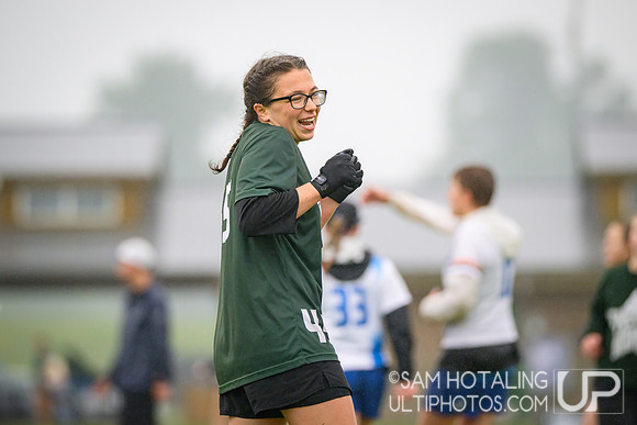 Round I pool play at USAU D-III College Championships