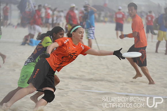Day 4 of the 2015 World Championships of Beach Ultimate