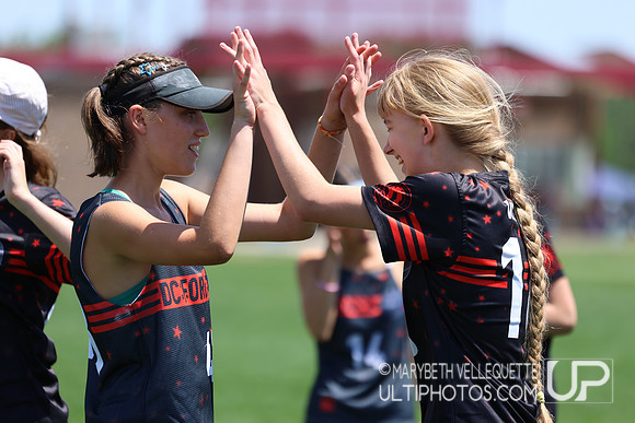 Sunday action at the USA Ultimate Youth Club Championships U-17