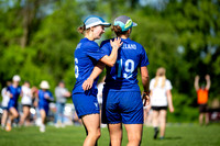 Pool play at USAU D1 College Championships