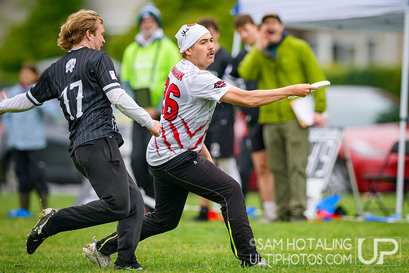 Round II pool play at USAU D-III College Championships