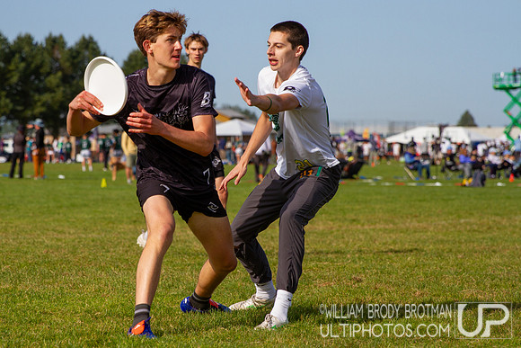 Day 2 of the USA Ultimate D-I College Championships
