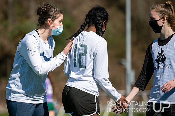 Youth ultimate frisbee at Seven Hills Invite