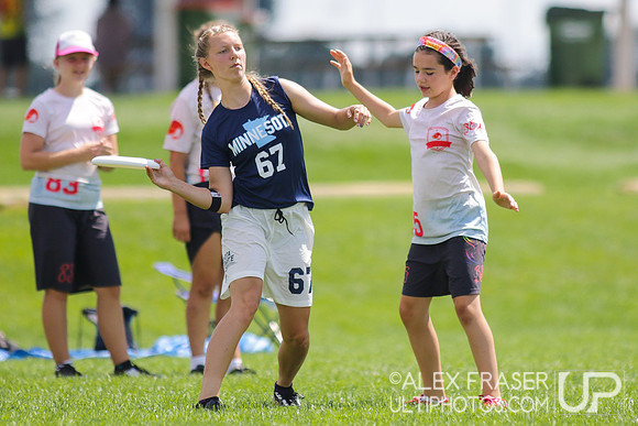 U16 Girls - Saturday - 2016 USAU Youth Club Championships